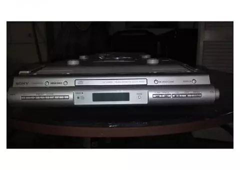 Sony Under the Cabinet Stereo AM/FM/CD Radio ICF-CDK50